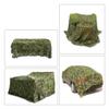 GERYUXA camo nets Sunshade Camo Netting Bulk Roll Camouflage Net Military Nets Lightweight Woodland Camouflage Netting (Size:5x5m(16x16ft),Color:Green) view 3