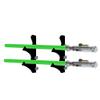 WANLIAN Lightsaber stand wall-mounted lightsaber stand, suitable for lightsaber stand, lightsaber, sword, lightsaber saber. (1 set of transparent 2 layers) view 3