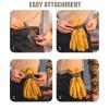 LIVANS Tactical Gear Glove Holder Strap, Molle Key Ring Tactical Keychain Nylon Gear Keeper Glove Strap Molle Buckle(2 Packs) view 4
