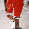 Maryia Mens Workout Muscle Running Quick Dry Sweatsuit 2 Piece Outfits 2021 Summer Tops and Shorts Tracksuit view 4