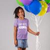 Birthday Girl Shirt Girls Birthday tee Outfit Toddler Baby 1st 2nd 3rd 4th 5th 6th 7th (White on Purple, 10-12 Years) view 4