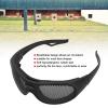 FILFEEL Wire Mesh Lens, Safety Goggles Breathable Shock Iron Safety Glasses Wind And Sand Proof for Outdoor Game Fans Activity view 3