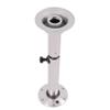 DNYSYSJ Adjustable Table Pedestal Stand 22-28 Inch Leg Base Mount Frame Aluminum Finish Removable for Marine Boat Caravan Motorhome view 1