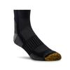ARIAT Unisex TEK High Performance Mid Calf Black Socks 2 Pack Black L view 2