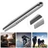Mini Portable Tweezers, Outdoor Camping Tweezers Survival Tools for Outdoor Activities(Silver) view 3