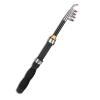Telescopic Fishing Rod, Ultrashort Ice Fishing Rod Ultralight Fly Fishing Rod Travel Pocket Rod for Ice Fly Saltwater Freshwater view 1