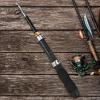 Telescopic Fishing Rod, Ultrashort Ice Fishing Rod Ultralight Fly Fishing Rod Travel Pocket Rod for Ice Fly Saltwater Freshwater view 2
