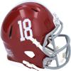 Alabama Crimson Tide Riddell #18 Speed Mini Helmet - College Mini Helmets view 1