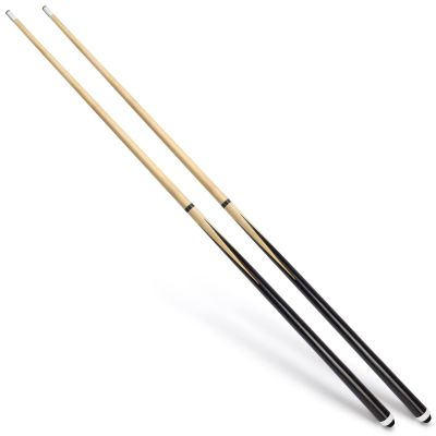 VANLAN Billiard House Cue Sticks Pool Cues 2-Piece 58 Inches Billiard Tips 13mm House Bar Billiard Cue Sticks Hardwood Cues Set of 2 (58" Set of 2)