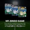 MasterPieces - NFL Bingo, Officially Licensed Denver Broncos Football Game, Set Includes Spinner, 84 Custom Chips, 6 Bingo Cards, Family & Party Fun for 2-6 Players view 2