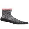 Sockwell Women's Plantar Relief Cush Crew Sock, Charcoal - M/L view 1