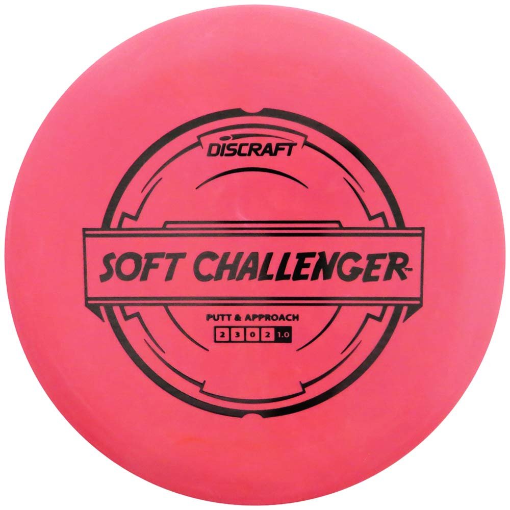 Discraft Putter Line Soft Challenger Putt and Approach Golf Disc [Colors May Vary] - 167-169g