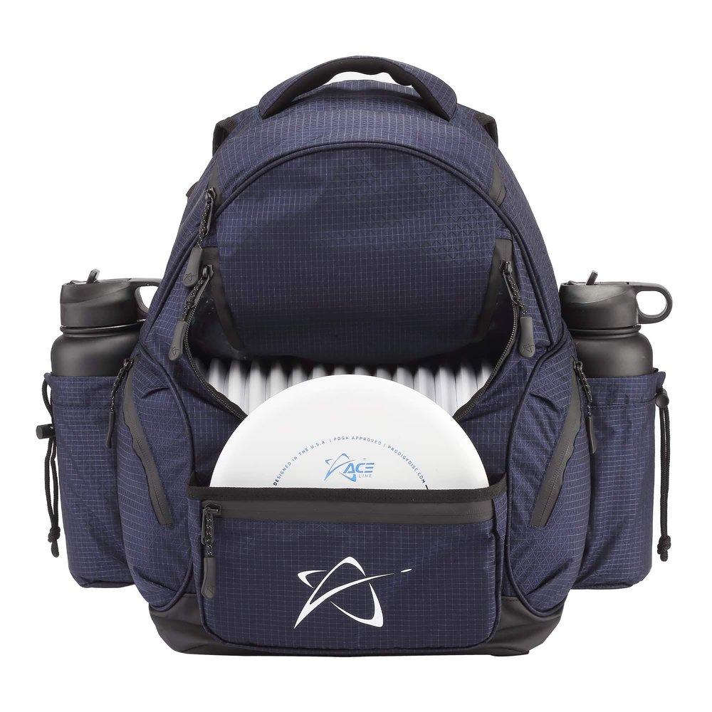 Prodigy Disc Golf BP-3 V3 Backpack - Golf Travel Bag - Holds 17+ Discs Plus Storage Disc Practice Bag - Tear and Water Resistant Disc Golf Backpack - Great for Beginners - Affordable Disc Golf Bag