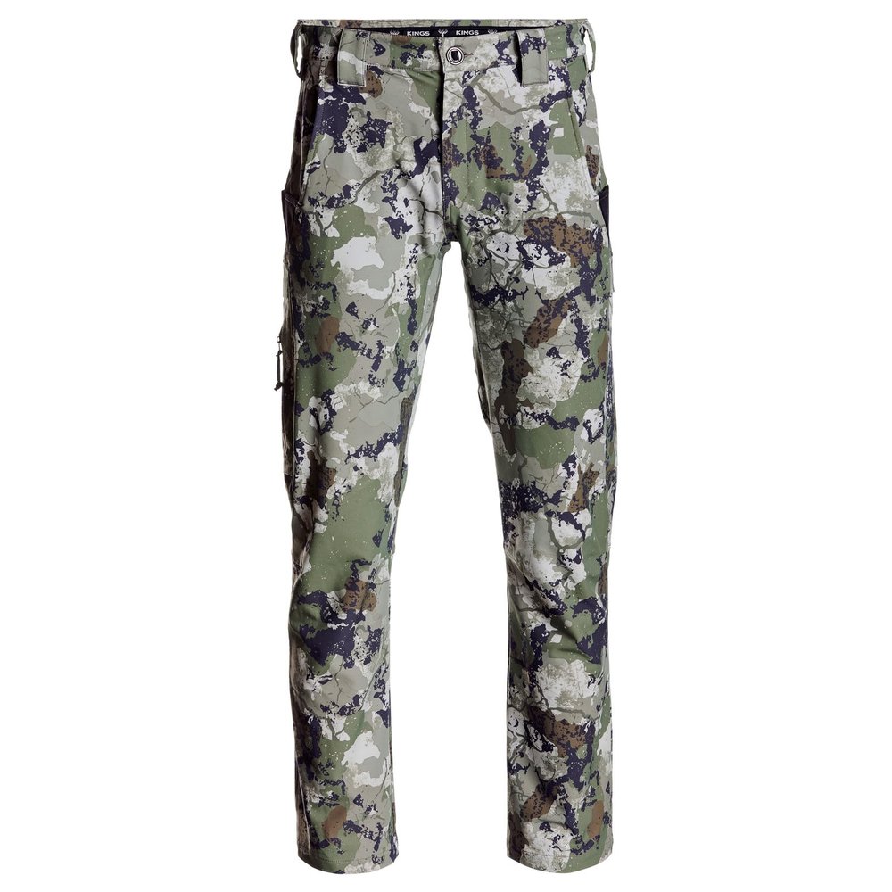 King's Camo Men's XKG Ridge Pant, XK7, 42 Tall, Lightweight High-Performance Hunting Pant, Early-Mid Season Stretch Fabric Quick-Dry Polygiene
