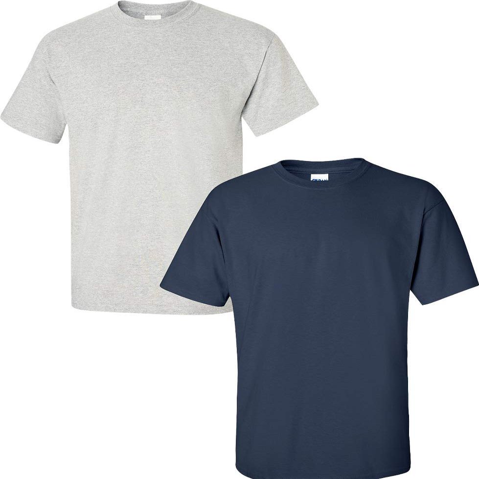 Gildan Men's G2000 Ultra Cotton Adult T-Shirt, 2-Pack