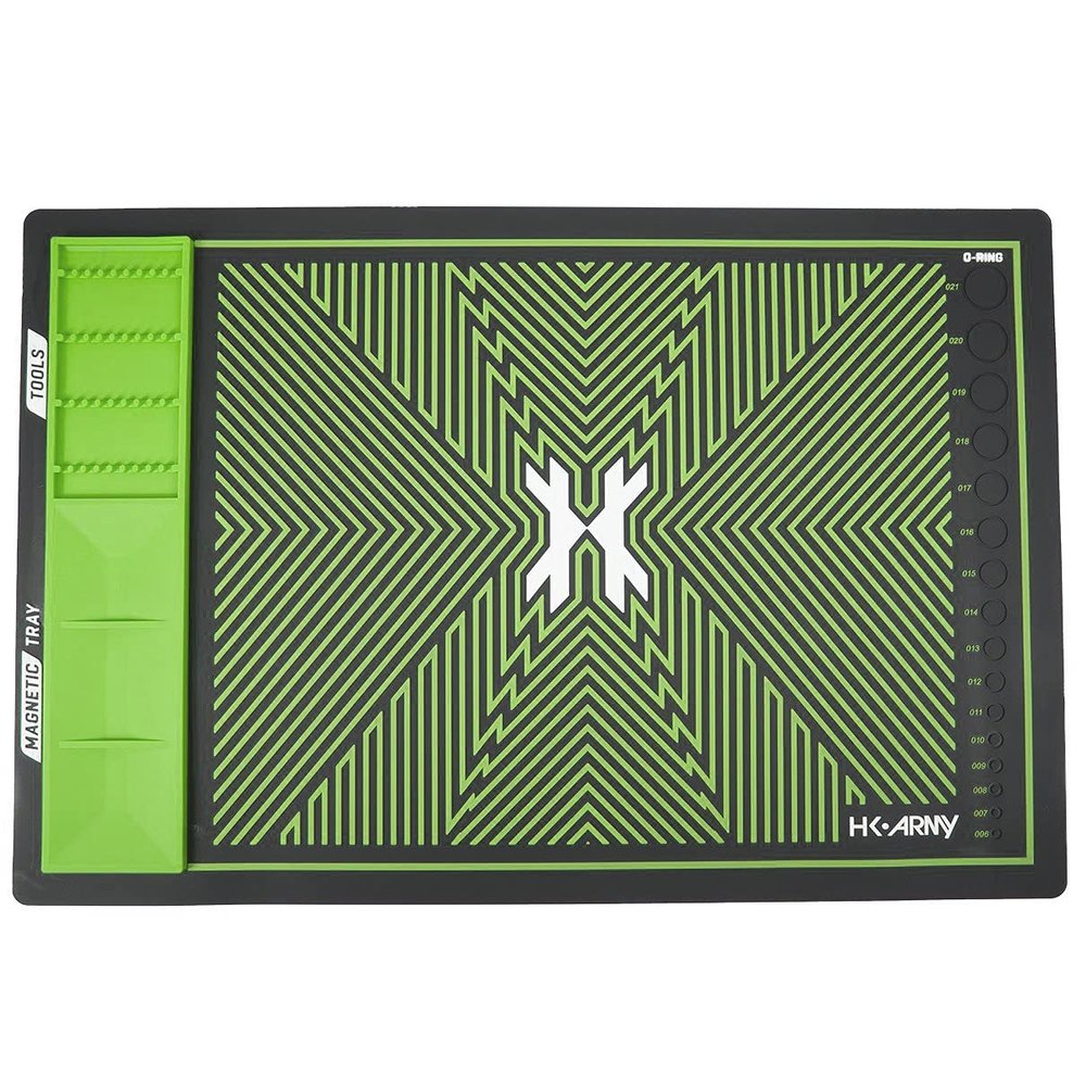 HK Army MagMat Magnetic Tech Mat (Black/Neon Green)