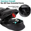 CoverON CoreLife Bicyle Saddle Bike Bag Under Seat Pouch Water Resistance Cycling Wedge Pack Accessories Storage Pannier - Black view 3