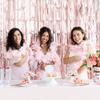 WEDDINGSTAR Sparkly Bachelorette Feather Boa - Light Pink view 4