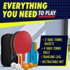 NIBIRU SPORT Professional Ping Pong Paddles Set of 2 - Table Tennis Paddles Set of 2 with 4 Balls and Carry Bag/Storage Case - Table Tennis Equipment & Ping Pong Accessories view 2