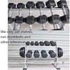 qiuqiu Dumbbell Stand,Multi-Layer Dumbbell Storage, Dumbbell Support Strength Training, Men's Home Fitness Gym Equipment-Black view 2