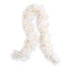 WEDDINGSTAR Sparkly Bachelorette Feather Boa - White view 1