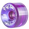 Atom Skates Quad Roller Wheels/Outdoor/Hardness 78A / 65x37 Purple Pulse / 4 Wheels / 1 Pack view 1