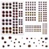 Fishing Lure Eyes 3D/4D/5D Fish Eyes Realistic Artificial Fly Tying Eyes for Making Fishing Bait Lures Crafts DIY Materials Tool view 1