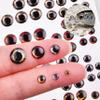 Fishing Lure Eyes 3D/4D/5D Fish Eyes Realistic Artificial Fly Tying Eyes for Making Fishing Bait Lures Crafts DIY Materials Tool view 2