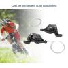 Akozon Derailleur, 1 Pair Triple 3X7/8/9 Speed Gear Shift Derailleur Left/Right Shifter Shift Levers Cycling Accessories (3x7Speed) view 4