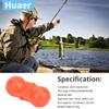 Sea Fishing Double Rattle, 40Pcs Portable ABS Double Rattle Sea Fishing Attractor Beads Accessory for Luring Fish(red) view 2