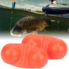 Sea Fishing Double Rattle, 40Pcs Portable ABS Double Rattle Sea Fishing Attractor Beads Accessory for Luring Fish(red) view 4