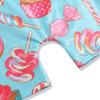 HOZIY Gymnastics Leotards for Toddler Girls 2-3t 2t 3t-4t Blue Aqua Light Green Cupcake Sweet Candy Donut Sparkles view 4