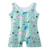 HOZIY Baby Leotards for Toddler Girls Gymnastics Dinosaur Unicorn 1-2t 12-24 Months 12-18 Months Toddlers Biketards Aqua Blue view 2