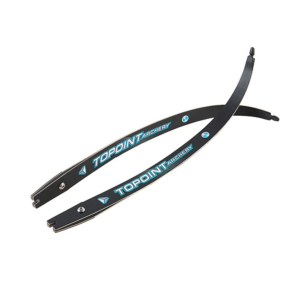 AMEYXGS 66" 68" 70" ILF Bow Limbs 14-44lbs Recurve Bow Limbs Competition Athletic Bow Limbs Compatible for 23" 25" Riser for Adult Beginners Hunting Shooting(38 lbs, 66 inch)