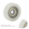 JADPES Gear, Nylon Material Gear Clutch 36 Tooth Motor Gear for Road Motor view 2