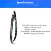 AMEYXGS 66" 68" 70" ILF Bow Limbs 14-44lbs Recurve Bow Limbs Competition Athletic Bow Limbs Compatible for 23" 25" Riser for Adult Beginners Hunting Shooting (36 lbs, 70 inch) view 2