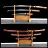 GLW Sword Hand Forged Japanese Samurai Sword Set (Katana + WAKIZASHI +Tanto) view 1