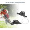 Akozon Derailleur, 1 Pair Triple 3X7/8/9 Speed Gear Shift Derailleur Left/Right Shifter Shift Levers Cycling Accessories (3 * ) view 4
