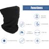 9 Pieces Sun UV Protection Face Mask Cooling Neck Gaiter Balaclava Bandana Scarf (9 Pack(Black)) view 4