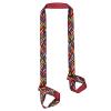 ZOOEASS Yoga Mat Strap, Adjustable Durable Yoga Mat Carrier & Stretching Strap, 5.9feet, Multiple Color Choices (Colorful Stripes,5.9feet) view 1