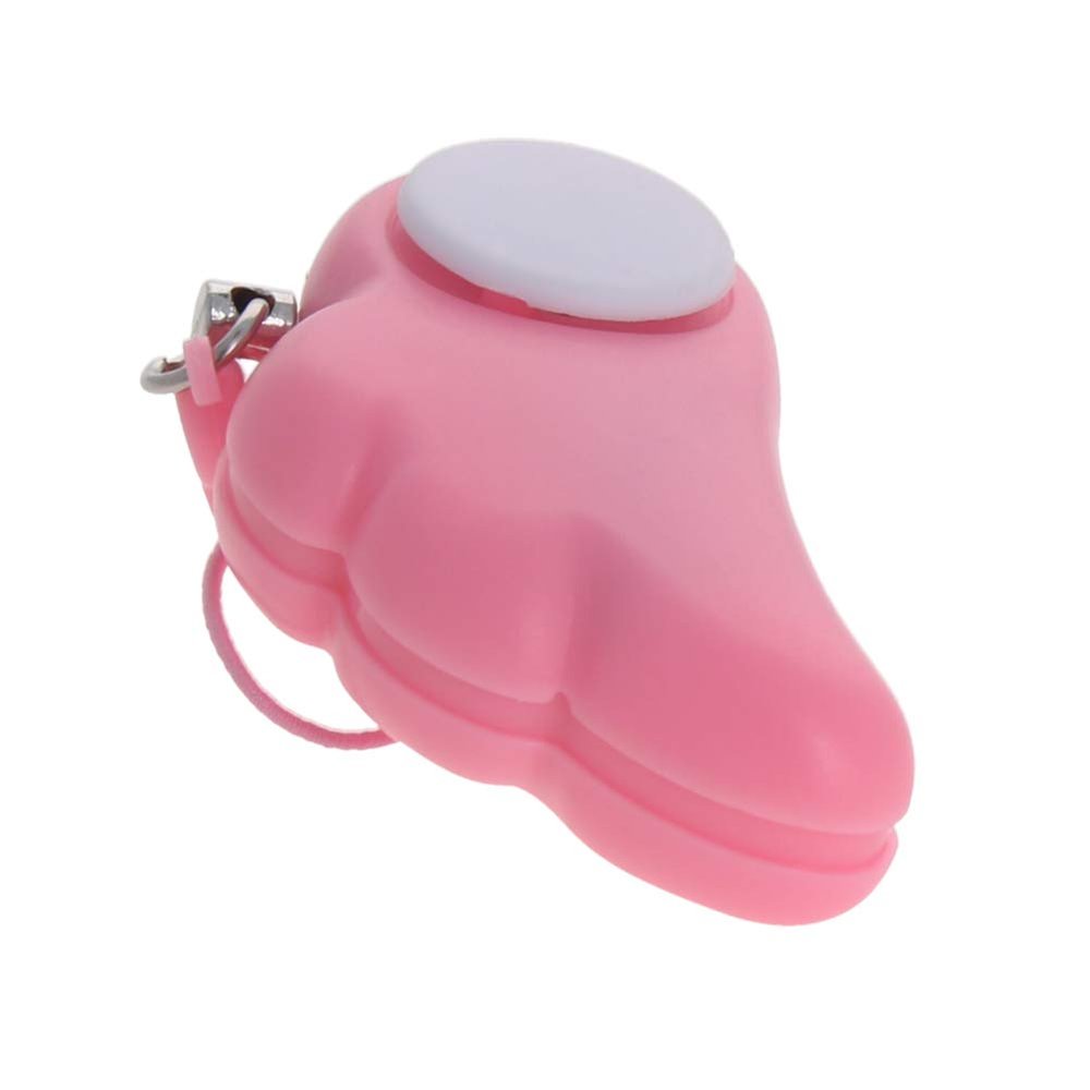 Aicosineg Personal Alarm ABS 120db Personal Safesound Security Alarms for Keychain Bags Suitcases Backpacks Pink 2pcs