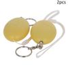 Aicosineg Personal Alarm ABS 120db Personal Safesound Security Alarms for Keychain Bags Suitcases Backpacks Yellow 2pcs view 2