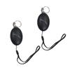 Aicosineg Personal Alarm ABS 120db Personal Safesound Security Alarms for Keychain Bags Suitcases Backpacks Black 2pcs view 1