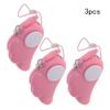 Aicosineg Personal Alarm ABS 120db Personal Safesound Security Alarms for Keychain Bags Suitcases Backpacks Pink 3pcs view 4