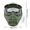 Fanjin Paintball Mask, Airsoft Mask, Tactical Masks Full Face Gear with Goggles Impact Resistant for Hunting CS Survival Games Halloween Cosplay and Outdoor Activities view 2