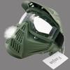 Fanjin Paintball Mask, Airsoft Mask, Tactical Masks Full Face Gear with Goggles Impact Resistant for Hunting CS Survival Games Halloween Cosplay and Outdoor Activities view 4