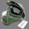 Fanjin Paintball Mask, Airsoft Mask, Tactical Masks Full Face Gear with Goggles Impact Resistant for Hunting CS Survival Games Halloween Cosplay and Outdoor Activities view 4