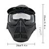 Fanjin Paintball Mask, Airsoft Mask, Tactical Masks Full Face Gear with Goggles Impact Resistant for Hunting CS Survival Games Halloween Cosplay and Outdoor Activities view 2