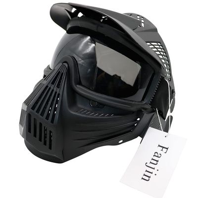 Fanjin Paintball Mask, Airsoft Mask, Tactical Masks Full Face Gear with Goggles Impact Resistant for Hunting CS Survival Games Halloween Cosplay and Outdoor Activities