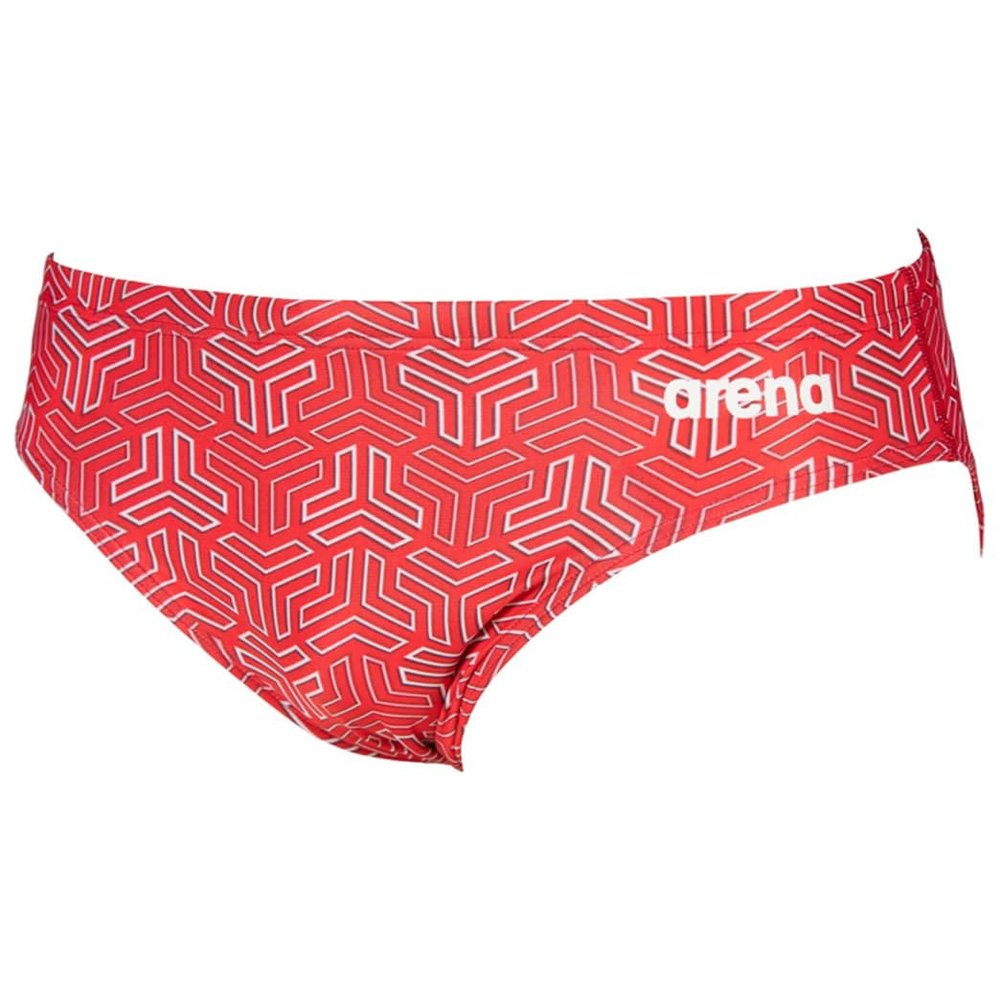 ARENA Men's Kikko Brief, Red-Multi Red, 40